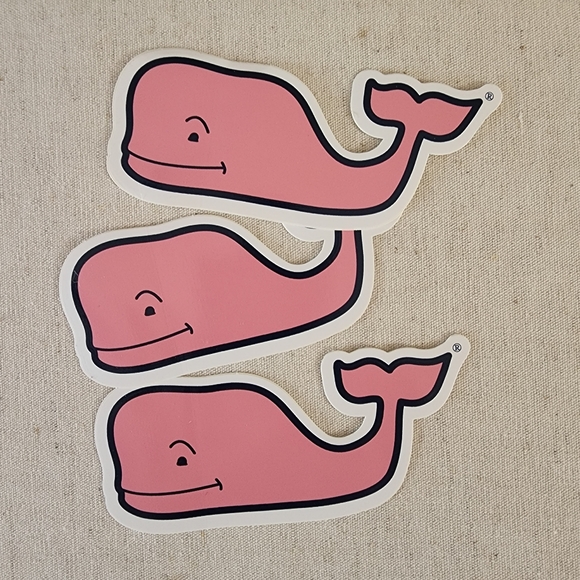 Vineyard Vines Pink Shep Shirt w Stickers - Picture 4 of 6